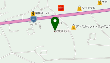 ブックオフPLUS126号旭店の地図画像