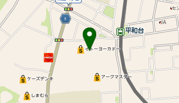 ブックオフSUPER BAZAARイトーヨーカドー流山店の地図画像