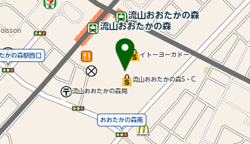 aidect流山おおたかの森S・C店の地図画像