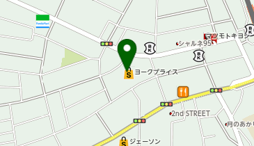 ヨークプライス五香店の地図画像