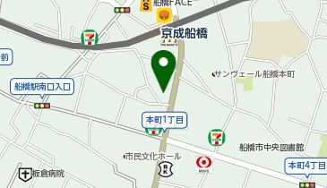 ドン・キホーテ船橋南口店の地図画像