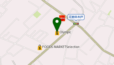 Olympic柏花野井店の地図画像