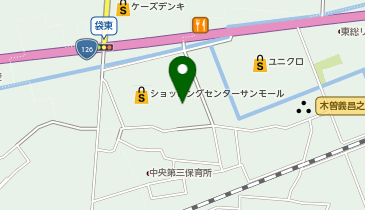 ダイソー旭サンモール店の地図画像