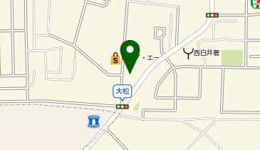ダイソー西白井店の地図画像