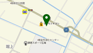 ダイソーせんどう東金プラザ店の地図画像