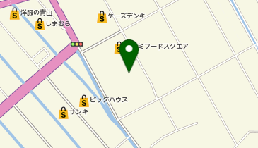 ダイソーカスミ東金押堀店の地図画像