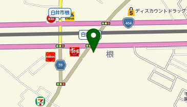 ダイソーくすりの福太郎白井店の地図画像