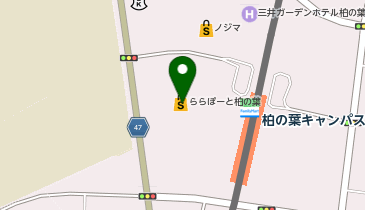 ダイソーららぽーと柏の葉店の地図画像