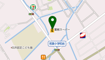 meets.五井業務スーパー店の地図画像