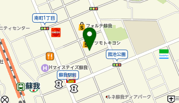 ダイソーフォルテ蘇我店の地図画像