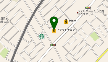 ダイソー流山おおたかの森店の地図画像