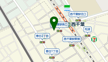 Seria西友西千葉店の地図画像