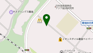 ダイソーイオンスタイル幕張ベイパーク店の地図画像