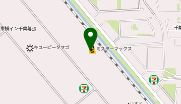 ダイソーミスターマックス千葉美浜店の地図画像