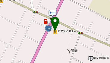 ダイソーセイムス大網店の地図画像