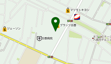 東京靴流通センタープラッツ五香店の地図画像