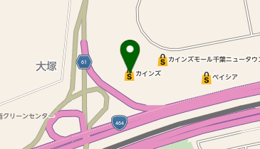 TOKYO SHOES RETAILING CENTERカインズ千葉ニュータウン店の地図画像