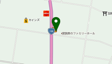 auショップいすみの地図画像