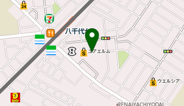 au Styleエルム八千代台の地図画像