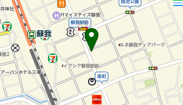 auショップ蘇我の地図画像