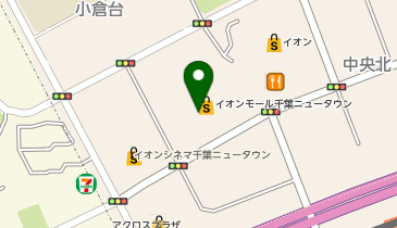 ドコモショップ千葉ニュータウン店の地図画像