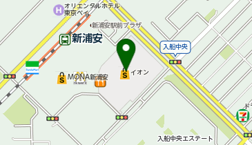 ドコモショップ新浦安店の地図画像