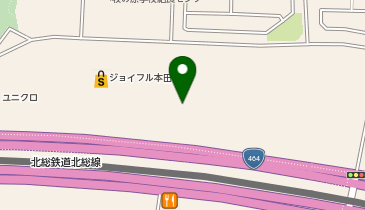 ソフトバンクジョイフル本田千葉ニュータウンの地図画像