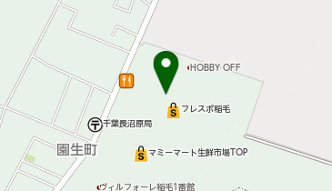 ドコモショップフレスポ稲毛店の地図画像