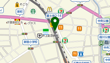 au Style千葉C-oneの地図画像