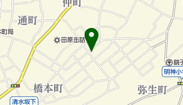 チェリーマートいんなみの地図画像