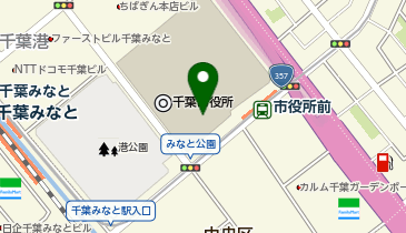 ニューヤマザキデイリーストア千葉市役所店の地図画像