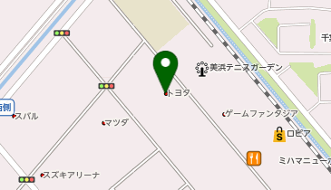 千葉トヨタ自動車みはま店の地図画像