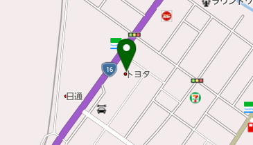 千葉トヨタ自動車市原八幡店の地図画像