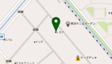 千葉トヨタ自動車幕張店の地図画像