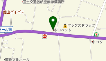 千葉トヨペット館山店の地図画像