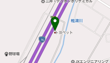 千葉トヨペット姉崎店の地図画像