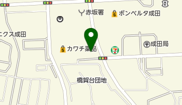 千葉トヨペット成田ニュータウンの地図画像