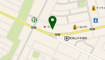 ネッツトヨタ千葉君津店の地図画像