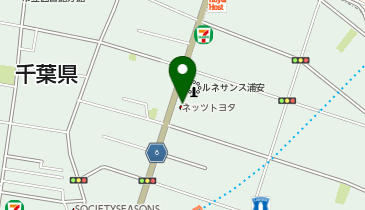 ネッツトヨタ千葉浦安駅前店の地図画像