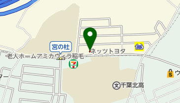 ネッツトヨタ東都こてはし店の地図画像