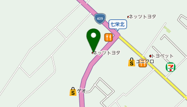 ネッツトヨタ千葉富里店の地図画像