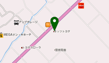 ネッツトヨタ千葉成東店の地図画像