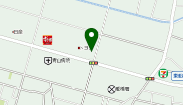 ネッツトヨタ千葉船橋市場通店の地図画像