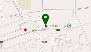 トヨタカローラ千葉勝田台店の地図画像