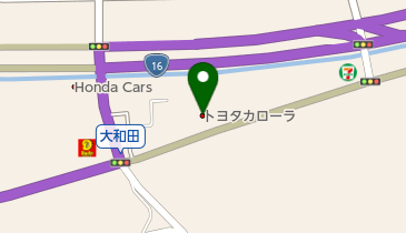 トヨタカローラ千葉君津店の地図画像