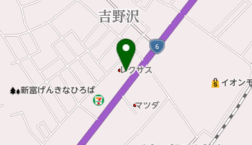 レクサス柏の地図画像