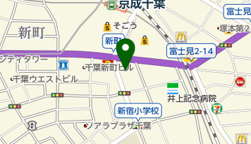 レクサス千葉中央の地図画像