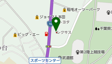 レクサス穴川の地図画像
