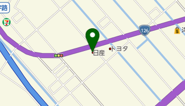 千葉日産東金台方店の地図画像