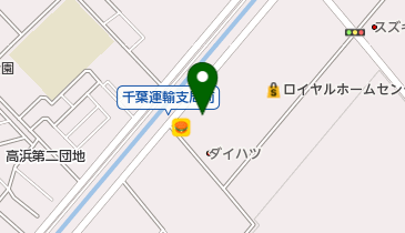 千葉日産ポートリオン新港の地図画像